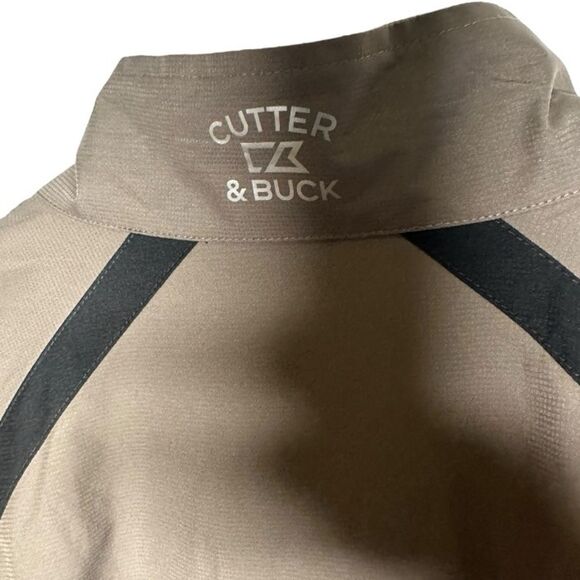 Cutter & Buck CB Weather Tec XXL Half Zip water Wind proof Short Sleeve Golf - Picture 9 of 13